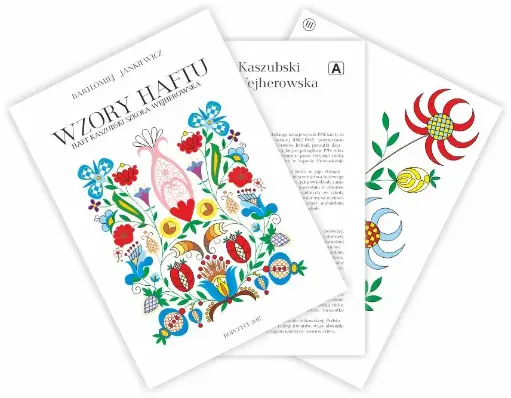 Wzory Haftu. Haft kaszubski szkoła wejherowska