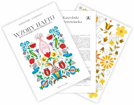 Wzory Haftu. Haft kaszubski szkoła borowiacka